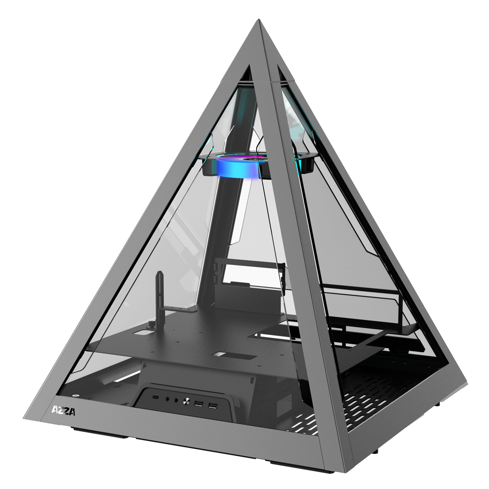 AZZAより、超個性的なピラミッド型PCケース3製品が発売｜株式会社 